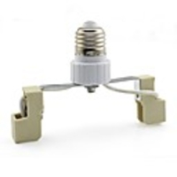 Ceramic E27 to R7S Base Socket Lamp Holder for 118mm R7S Light Bulb (1 Piece)