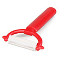 Ceramic Skin Peeler with Durable Straight Handle (Assorted Colors)