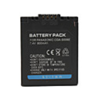 CGA-S006E Compatible 7.4V 800mAh Battery Pack for Panasonic DMC-FZ30