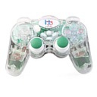 CH-931V Vibratory Wireless Game Controller for PC/PS2/PS3 (Green)