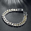 Chain Bracelet Bracelet Hollow Out Fashion Fashion Copper Bracelet Jewelry Silver For Christmas Halloween Party Evening Gift Formal / Silver Plated