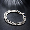 Chain Bracelet Bracelet Hollow Out Fashion Fashion Copper Bracelet Jewelry Silver For Christmas Halloween Party Evening Gift Formal / Silver Plated