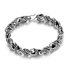 Chain Bracelet Classic Flower Stylish Silver Plated Bracelet Jewelry Silver For Gift Date Festival