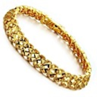 Chain Bracelet Geometrical Fashion 18K Gold Plated Bracelet Jewelry Gold For Gift Daily