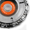 Chain Disc for Carbide 4 Inch Angle Grinder,  Wood Slotting Saw Blade,  Wood Cutting Blade, Cutting Angle Grinder Chain Disc miniinthebox