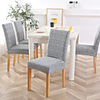 Chair Cover Dining Room Chair Slipcovers Stretch Furniture Protector Covers Removable Washable Elastic Parsons Seat Case for Restaurant Hotel Ceremony