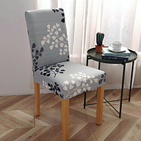 Chair Cover Multi Color Reactive Print Polyester Slipcovers