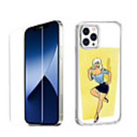Characters Case For Apple iPhone 12 iPhone 11 iPhone 12 Pro Max Unique Design Protective Case with Screen Protector Shockproof Back Cover TPU
