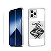 Characters Case For Apple iPhone 12 iPhone 11 iPhone 12 Pro Max Unique Design Protective Case with Screen Protector Shockproof Back Cover TPU