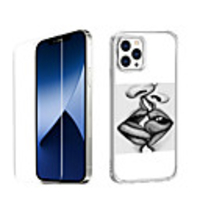 Characters Case For Apple iPhone 12 iPhone 11 iPhone 12 Pro Max Unique Design Protective Case with Screen Protector Shockproof Back Cover TPU
