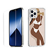 Characters Case For Apple iPhone 12 iPhone 11 iPhone 12 Pro Max Unique Design Protective Case with Screen Protector Shockproof Back Cover TPU