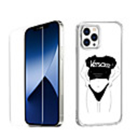 Characters Case For Apple iPhone 12 iPhone 11 iPhone 12 Pro Max Unique Design Protective Case with Screen Protector Shockproof Back Cover TPU
