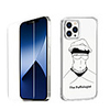 Characters Case For Apple iPhone 12 iPhone 11 iPhone 12 Pro Max Unique Design Protective Case with Screen Protector Shockproof Back Cover TPU