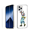 Characters Fashion Case For iPhone 12 iPhone 11 iPhone 12 Pro Max Unique Design Protective Case with Screen Protector Shockproof Back Cover TPU
