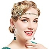 Charleston Floral Vintage 1920s The Great Gatsby Flapper Headband Women