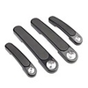 Charming Style Car Door Guard with Diamond (Black)