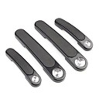 Charming Style Car Door Guard with Diamond (Black)