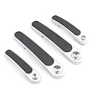 Charming Style Car Door Guard with Diamond (Black Grey)
