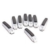 Charming Style Car Door Guard with Diamond (Black Grey)
