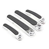 Charming Style Car Door Guard with Diamond (Black Sliver)