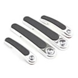 Charming Style Car Door Guard with Diamond (Black Sliver)