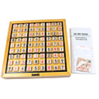 Chess Game Sudoku Puzzles Square Wooden Unisex Gift