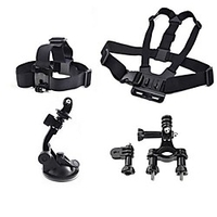 Chest Harness Front Mounting Suction Cup For Action Camera All Gopro Gopro 5 Gopro 4 Gopro 4 Session Gopro 3 Diving Surfing Universal Plastic Nylon / Gopro 1 / Gopro 2 / Gopro 3 / Gopro 3/2/1