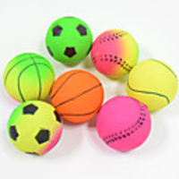 Chew Toy Cat Dog Pet Toy 1 Cartoon Elastic Cat Dog Nobbly Wobbly Rubber Gift