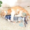 Chew Toy Catnip Plush Toy Squeaking Toy Interactive Toy Cat Pet Toy 1pc Pet Friendly Fish Electric Funny USB Charger Plush Cotton Gift