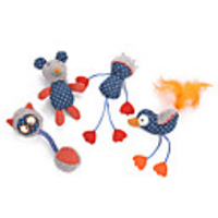 Chew Toy Plush Toy Interactive Toy Cat Toys Set Cat Pet Toy 1pc Animal Pet Exercise Releasing Pressure Plush Gift