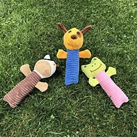 Chew Toy Plush Toy Interactive Toy Dog Toy Dog Play Toy Sqeauking Toy Dog Pet Friendly Pet Exercise Releasing Pressure Plush Fabric Gift Pet Toy Pet Play miniinthebox