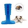 Chew Toy Toothbrushes Rodents Dog Cat Pet Toy 1pc Pet Friendly Portable Rubber silicon Gift