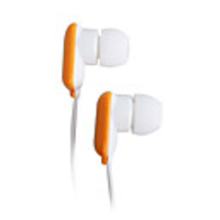 Chewing Gum Style Stereo Earphones (Orange)