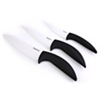 Chic Chefs Horizontal Ceramic Knives Set (3-Pack)