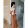 chiffon sling dress women