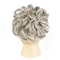 chignons Saniya Curl / Halloween Hair Bun Simple / Fashionable Design / Synthetic Synthetic Hair Hair Piece Hair Extension Saniya Curl / Halloween Grey