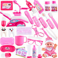 Children Toy House Doctor Medical Simulation Toolbox