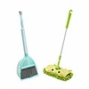 childrens mop and broom set,  pretend play kids broom dustpan toy kitchen toddler cleaning set is a great toy gift for boys girls