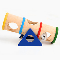 Chinchillas Mouse Hamster Toys Exercise Wheels Multi-function Cosplay Wood