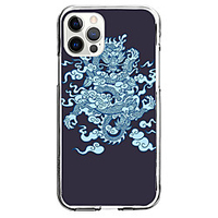 Chinese Style Case For Apple iPhone 12 iPhone 11 iPhone 12 Pro Max Unique Design Protective Case and Screen Protector Shockproof Back Cover TPU