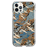 Chinese Style Case For Apple iPhone 12 iPhone 11 iPhone 12 Pro Max Unique Design Protective Case and Screen Protector Shockproof Back Cover TPU