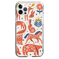 Chinese Style Case For Apple iPhone 12 iPhone 11 iPhone 12 Pro Max Unique Design Protective Case and Screen Protector Shockproof Back Cover TPU