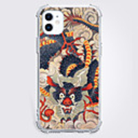 Chinese Style Case For Apple iPhone 12 iPhone 11 iPhone 12 Pro Max Unique Design Protective Case with Screen Protector Back Cover TPU