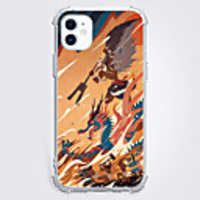 Chinese Style Case For Apple iPhone 12 iPhone 11 iPhone 12 Pro Max Unique Design Protective Case with Screen Protector Back Cover TPU