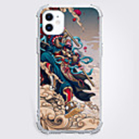 Chinese Style Case For Apple iPhone 12 iPhone 11 iPhone 12 Pro Max Unique Design Protective Case with Screen Protector Back Cover TPU