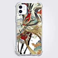 Chinese Style Case For Apple iPhone 12 iPhone 11 iPhone 12 Pro Max Unique Design Protective Case with Screen Protector Back Cover TPU