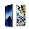 Chinese Style Case For Apple iPhone 12 iPhone 11 iPhone 12 Pro Max Unique Design Protective Case with Screen Protector Shockproof Back Cover TPU