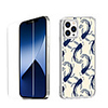 Chinese Style Case For Apple iPhone 12 iPhone 11 iPhone 12 Pro Max Unique Design Protective Case with Screen Protector Shockproof Back Cover TPU