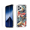 Chinese Style Case For Apple iPhone 12 iPhone 11 iPhone 12 Pro Max Unique Design Protective Case with Screen Protector Shockproof Back Cover TPU