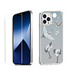 Chinese Style Case For Apple iPhone 12 iPhone 11 iPhone 12 Pro Max Unique Design Protective Case with Screen Protector Shockproof Back Cover TPU